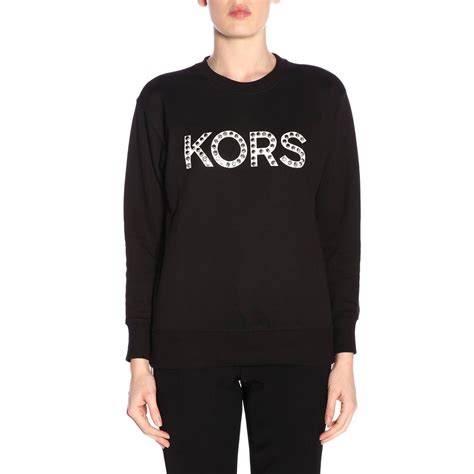 michael kors black floral sweater|Michael Kors sweatsuits for women.